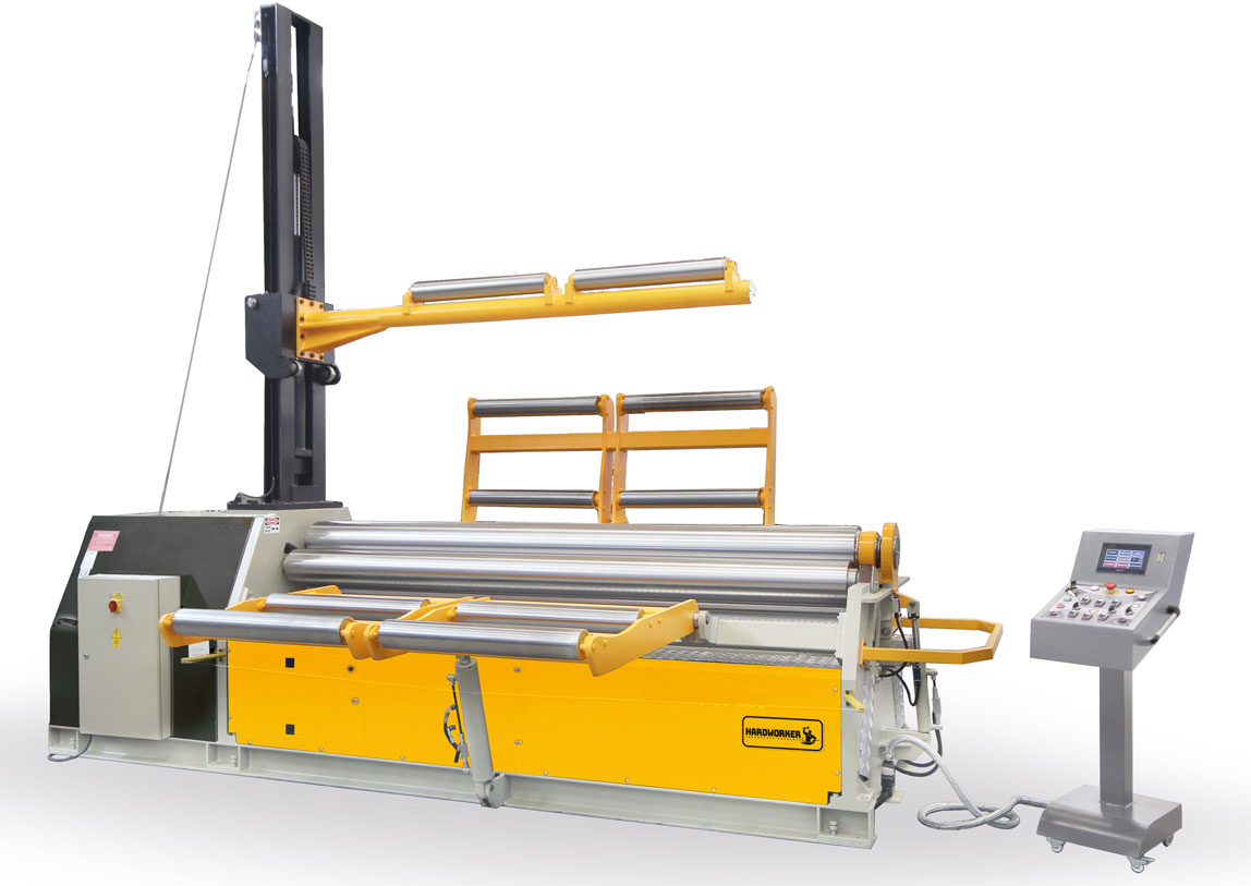 HD 4R HPR 4 Rolls Hydraulic Heavy Duty Plate Roll Machine